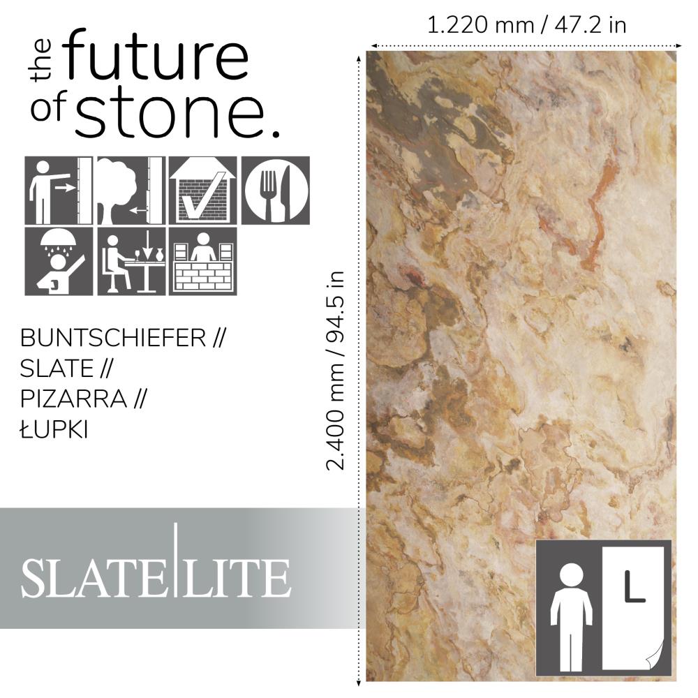 Slate-Lite Falling Leaves