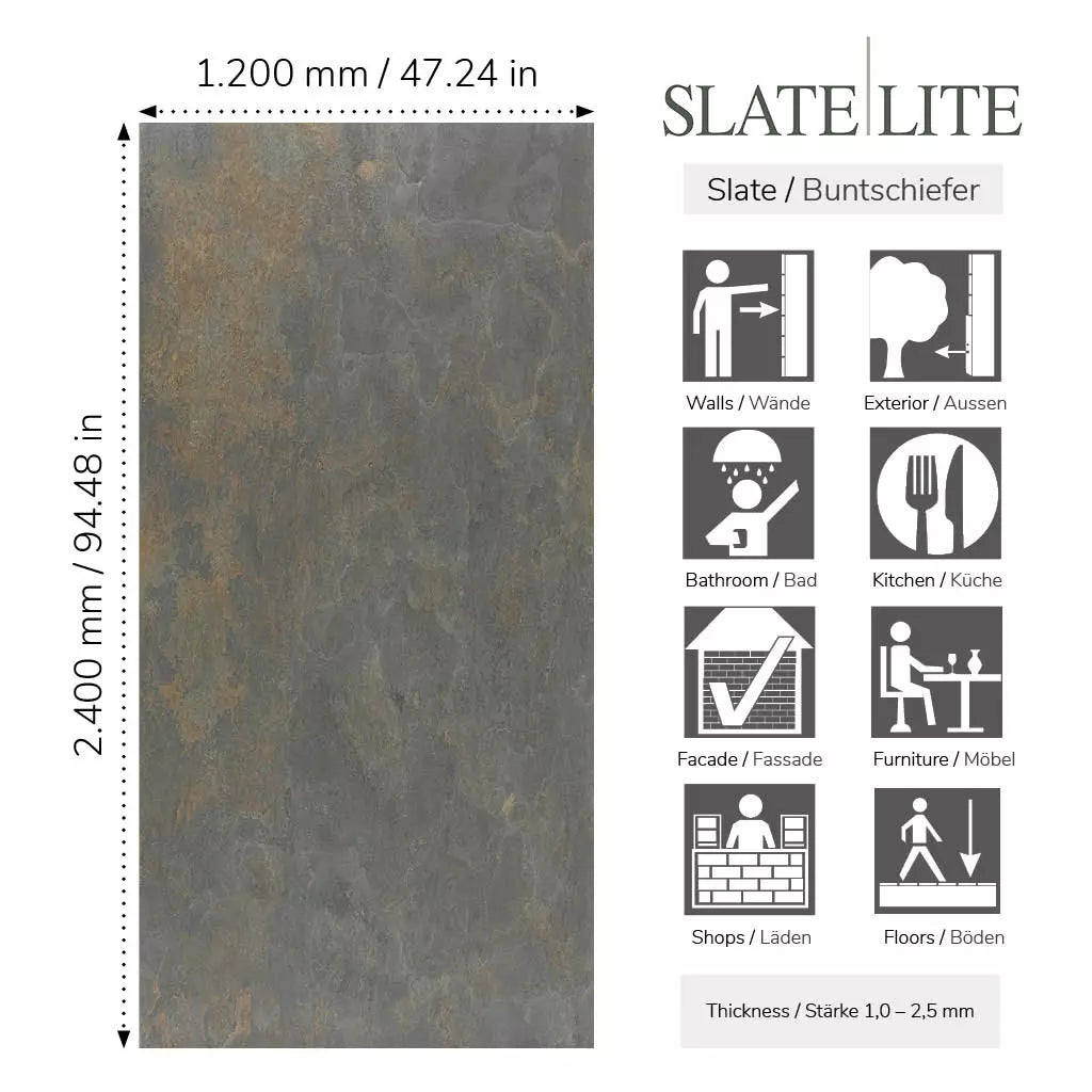 Slate-Lite California Gold