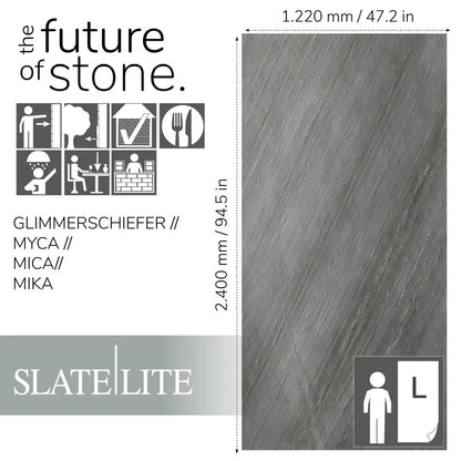 Slate-Lite D. Black 45°