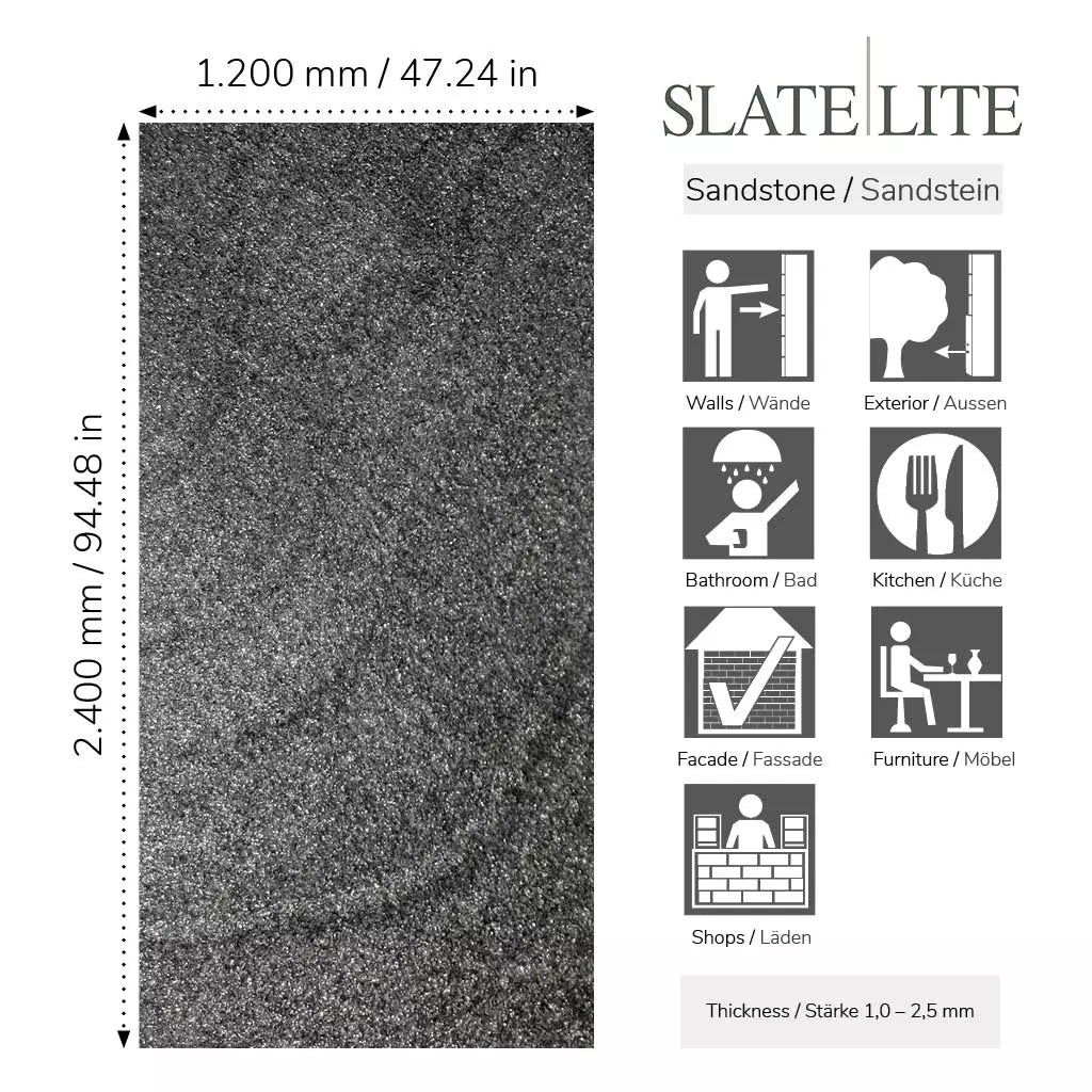 Slate-Lite Black Pearl
