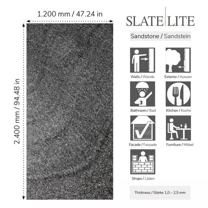 Slate-Lite Black Pearl