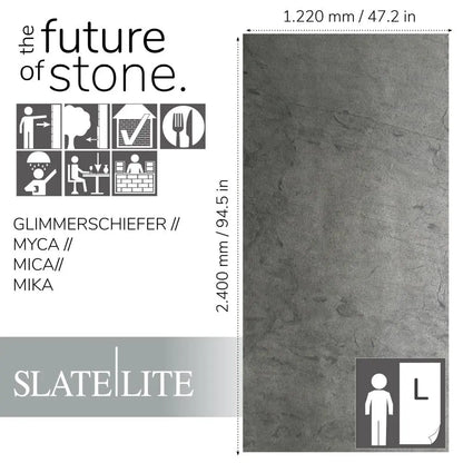Slate-Lite Silver Grey