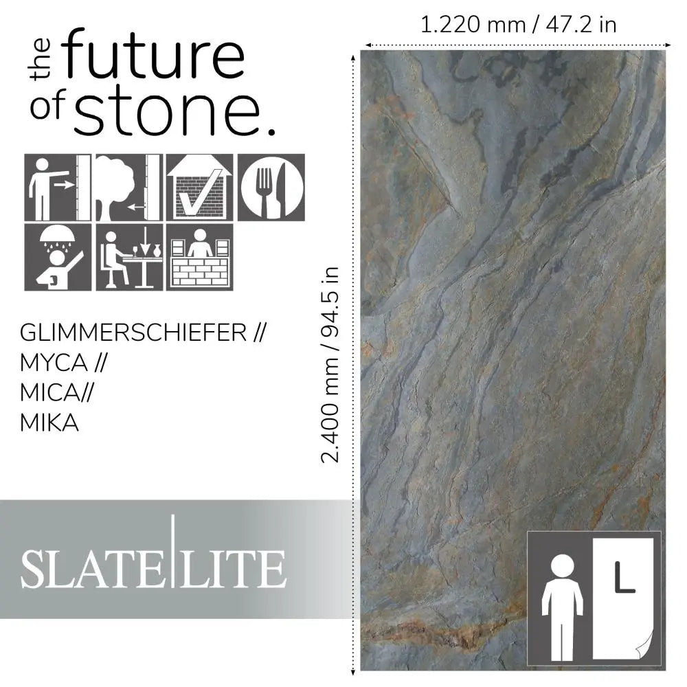 Slate-Lite Burning Forest