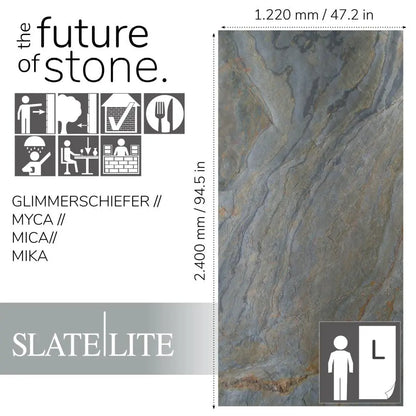 Slate-Lite Burning Forest