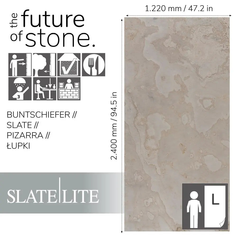 Slate-Lite Tan