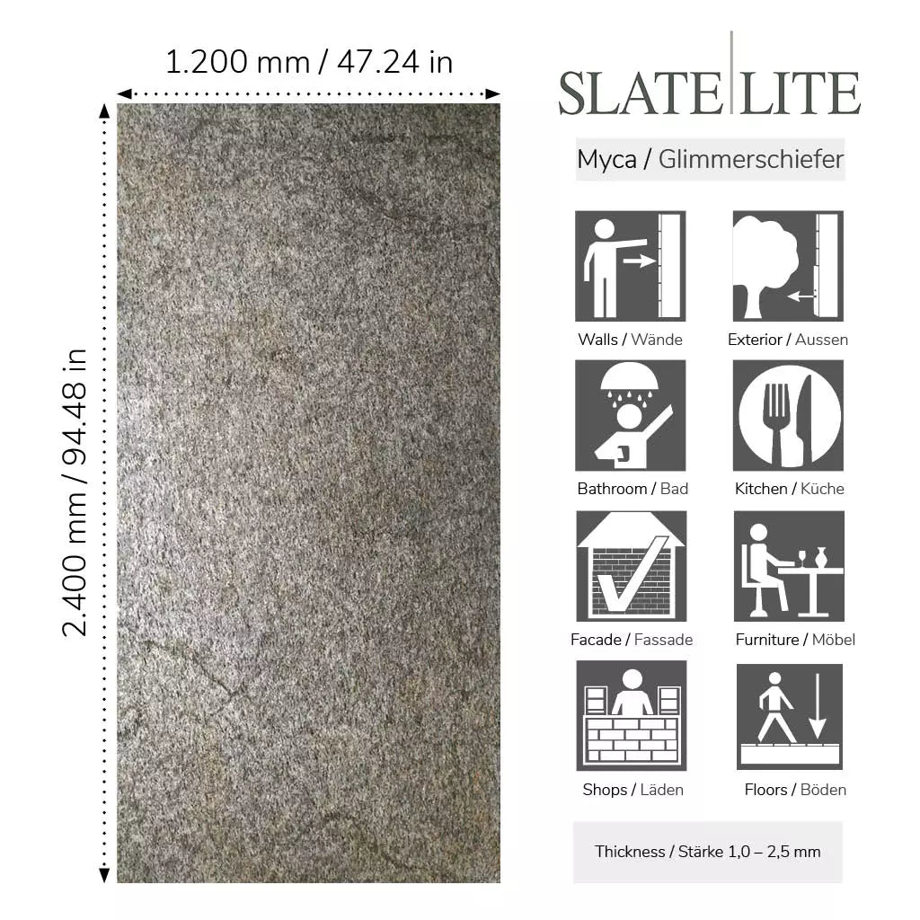 Slate-Lite Argento Auro