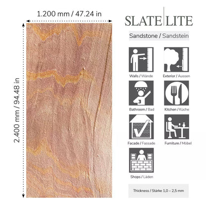 Slate-Lite Rainbow