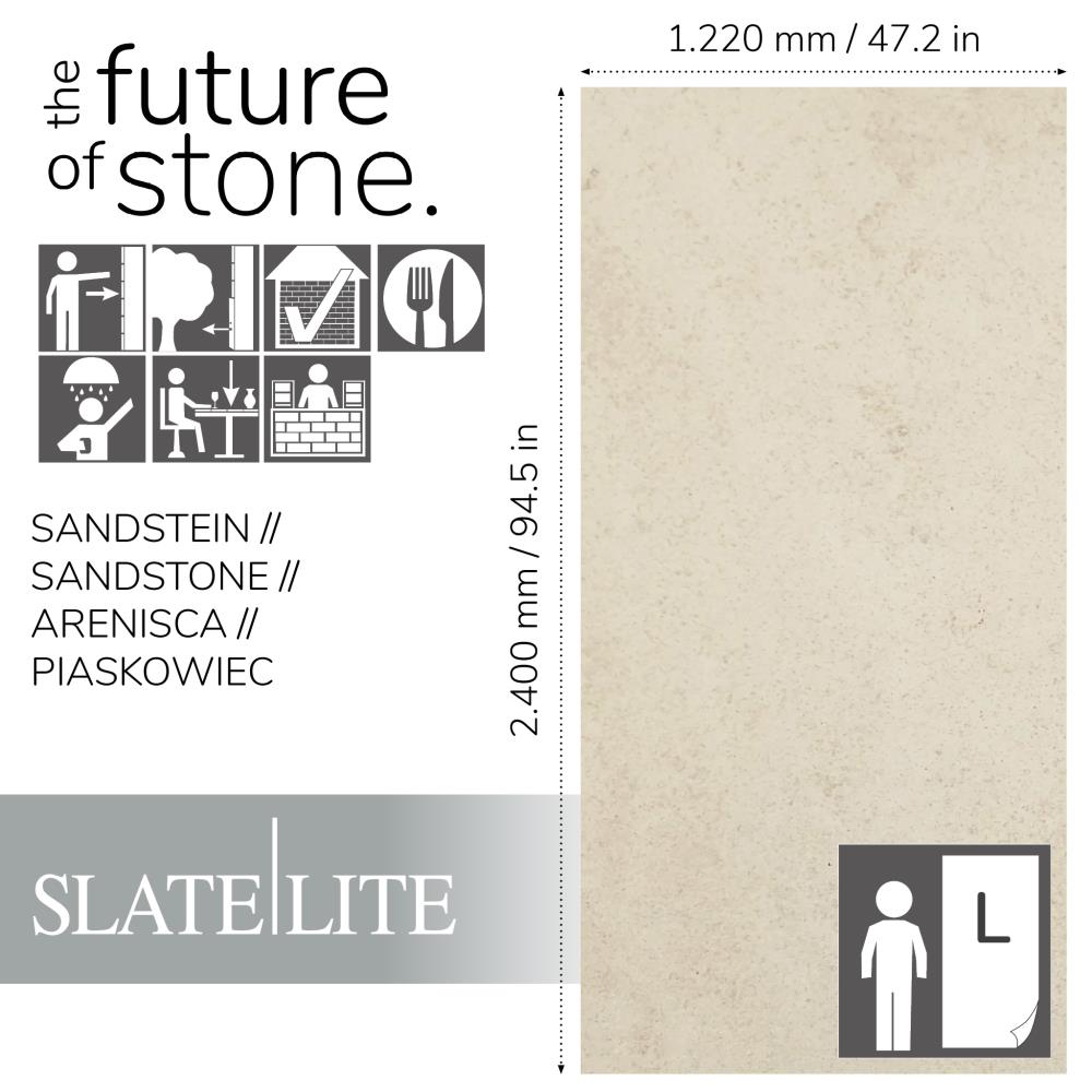 Slate-Lite Clear White