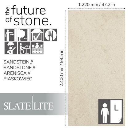 Slate-Lite Clear White