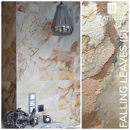 Slate-Lite Falling Leaves