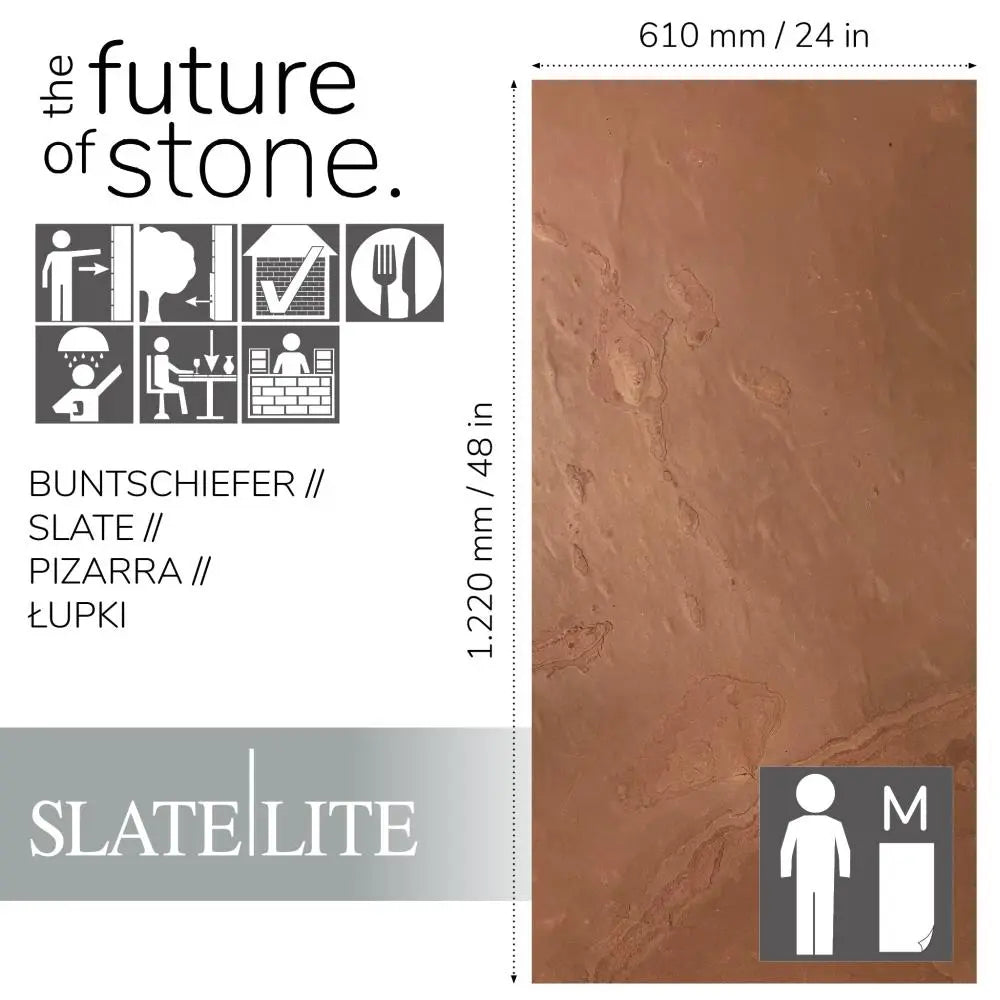 Slate-Lite Terra Rosso