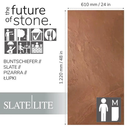 Slate-Lite Terra Rosso