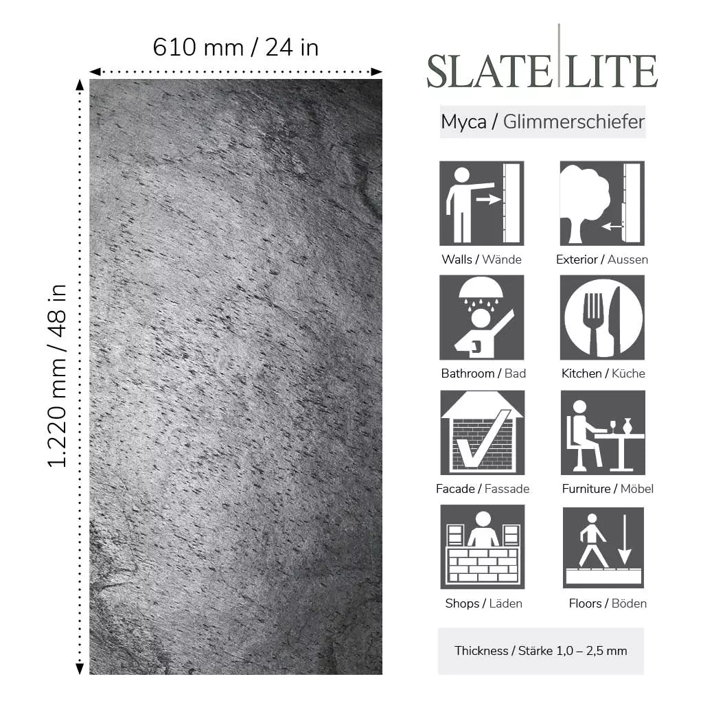Slate-Lite Argento