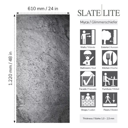 Slate-Lite Argento