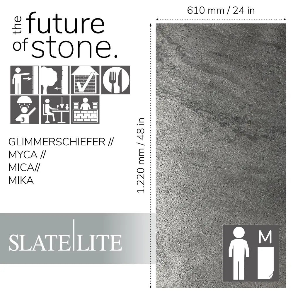 Slate-Lite Silver Grey