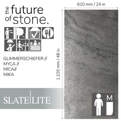 Slate-Lite Silver Grey