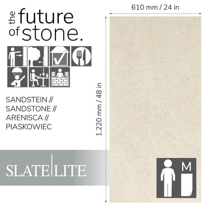 Slate-Lite Clear White