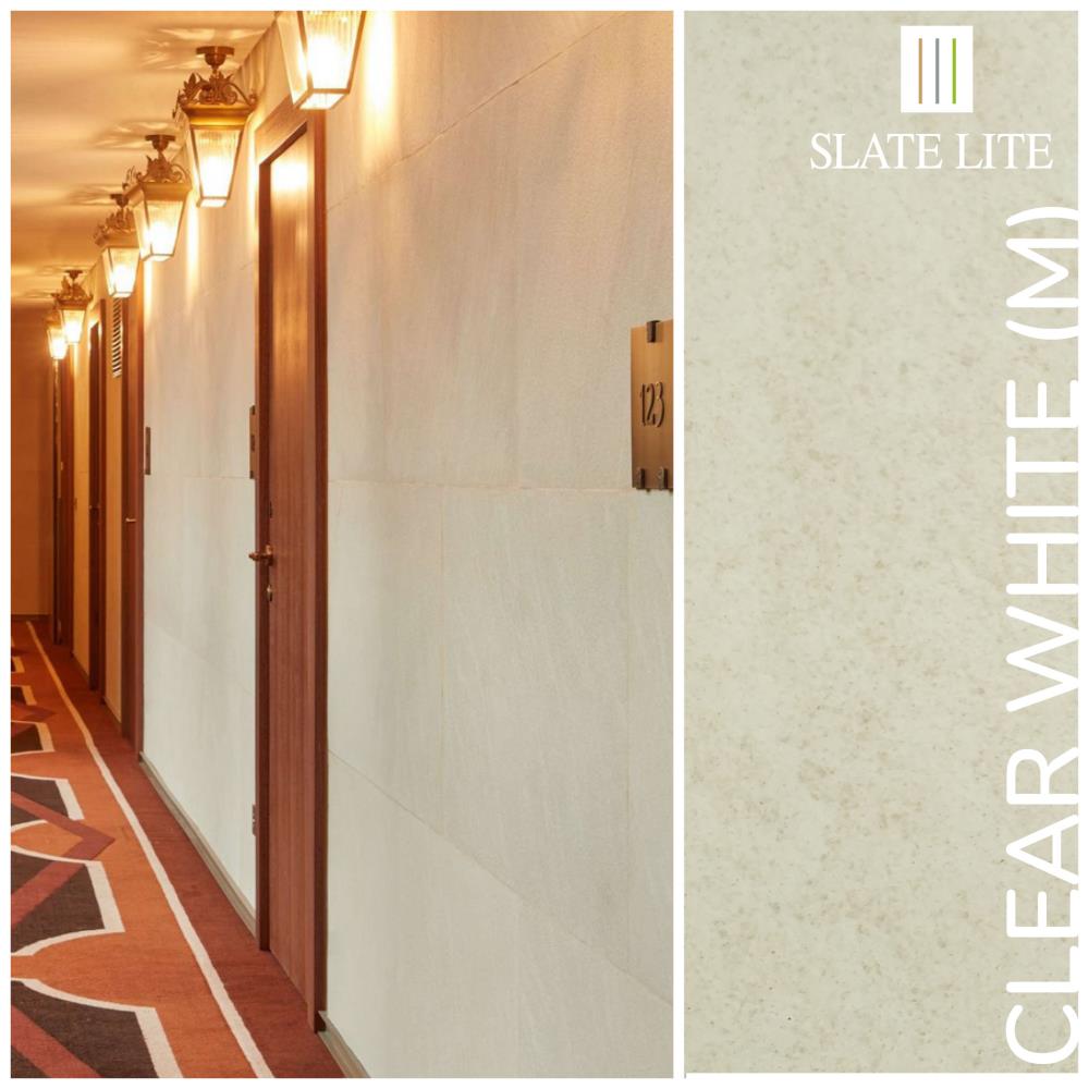Slate-Lite Clear White