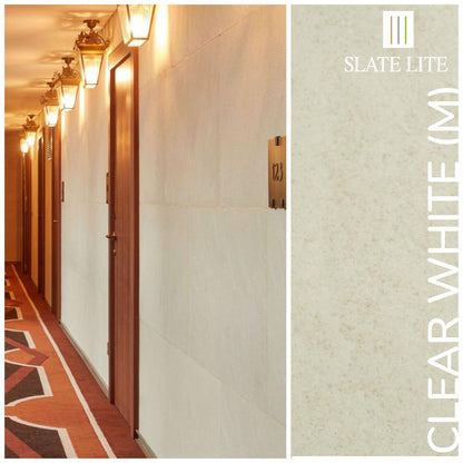 Slate-Lite Clear White