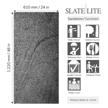 Slate-Lite Black Pearl