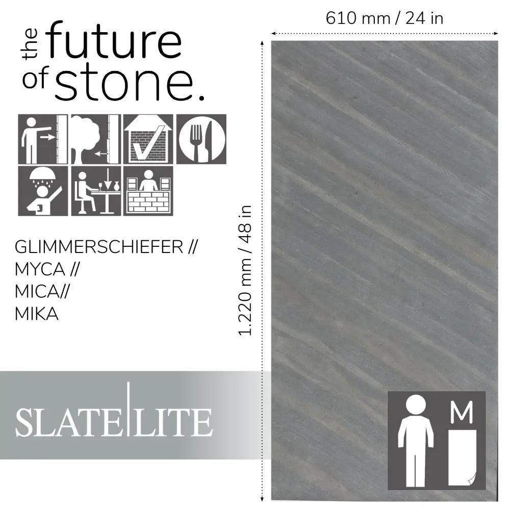 Slate-Lite D. Black 315°