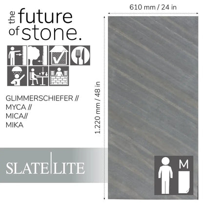 Slate-Lite D. Black 315°