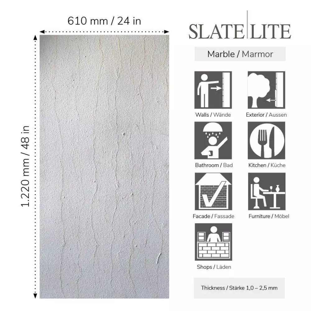 Slate-Lite Silvia Marble
