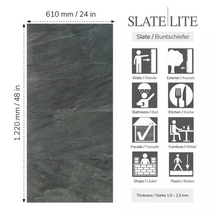 Slate-Lite Green River