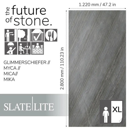 Slate-Lite D. Black 45°
