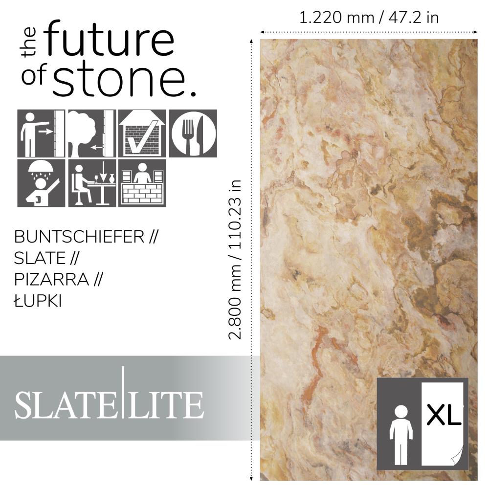 Slate-Lite Falling Leaves