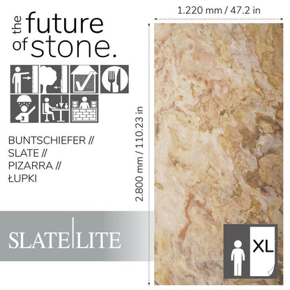 Slate-Lite Falling Leaves