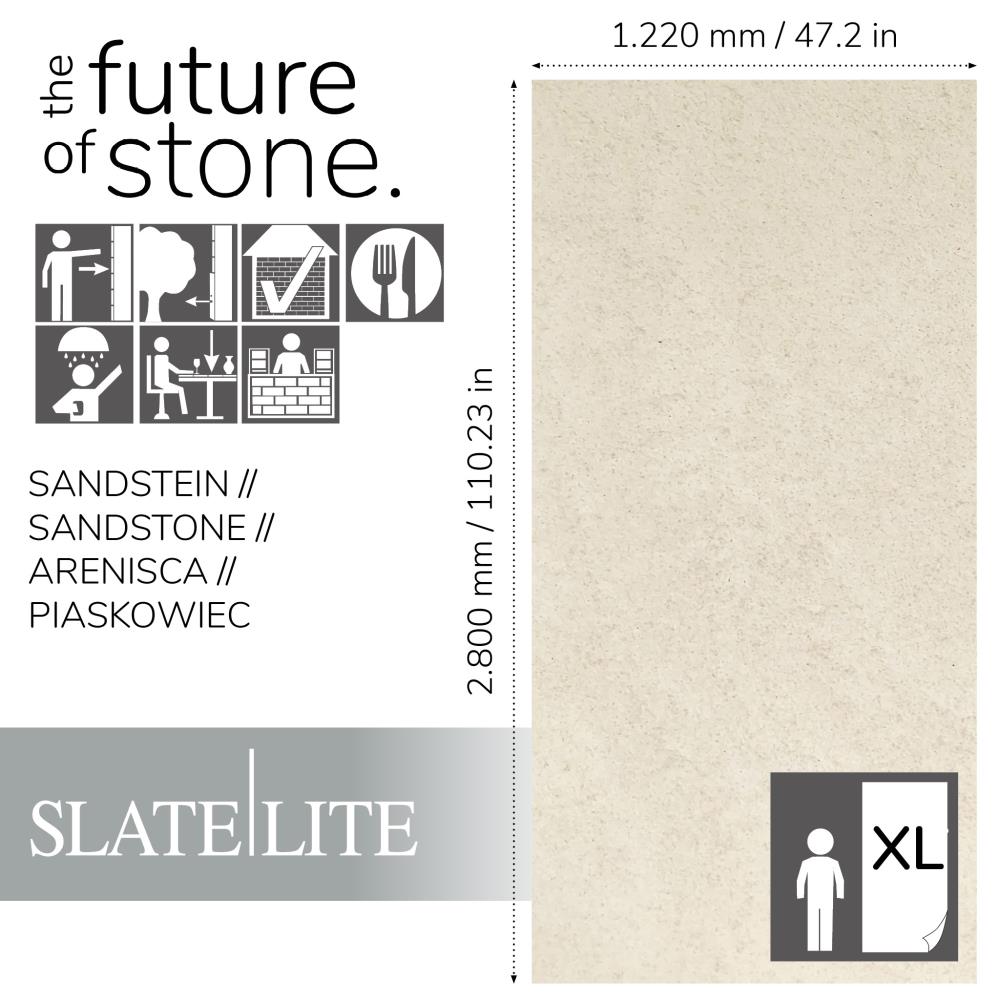 Slate-Lite Clear White