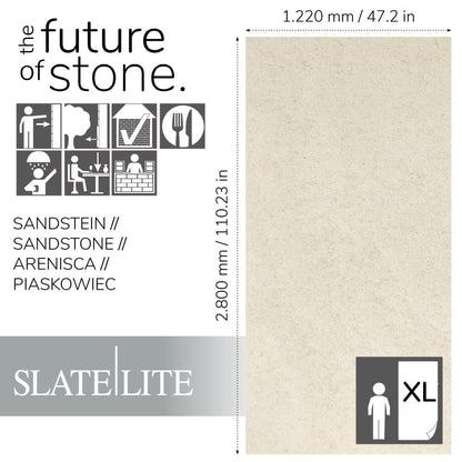 Slate-Lite Clear White
