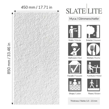Slate-Lite Italian White