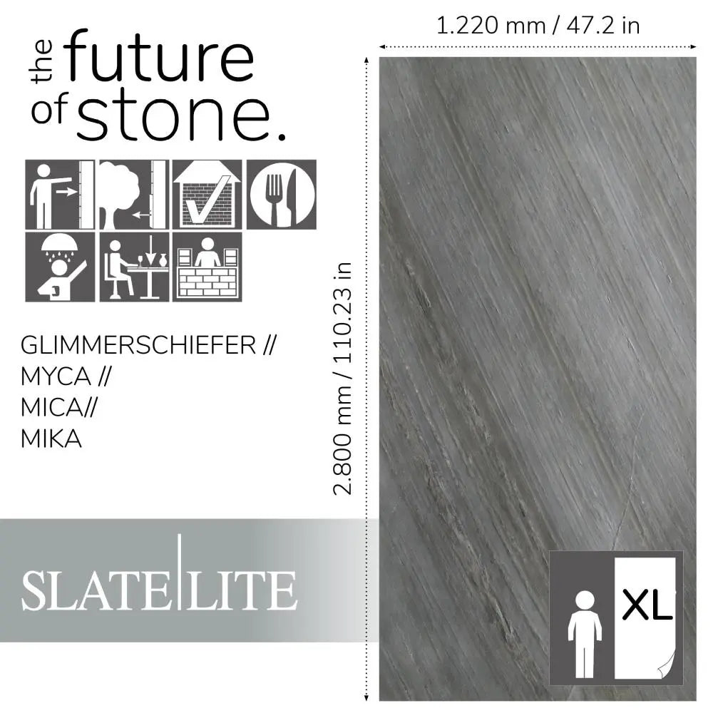 Slate-Lite D. Black 315°