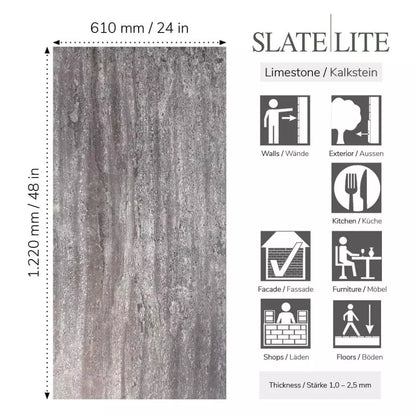 Slate-Lite Pink Limestone
