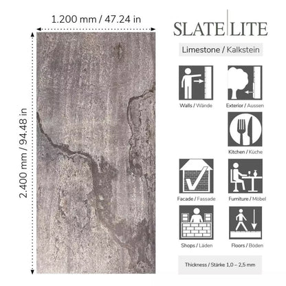 Slate-Lite Pink Limestone