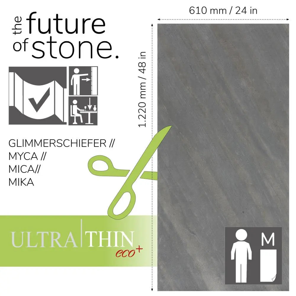 UltraThin eco+ D. Black 315°