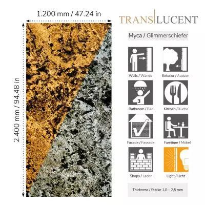 Translucent Verde Gris