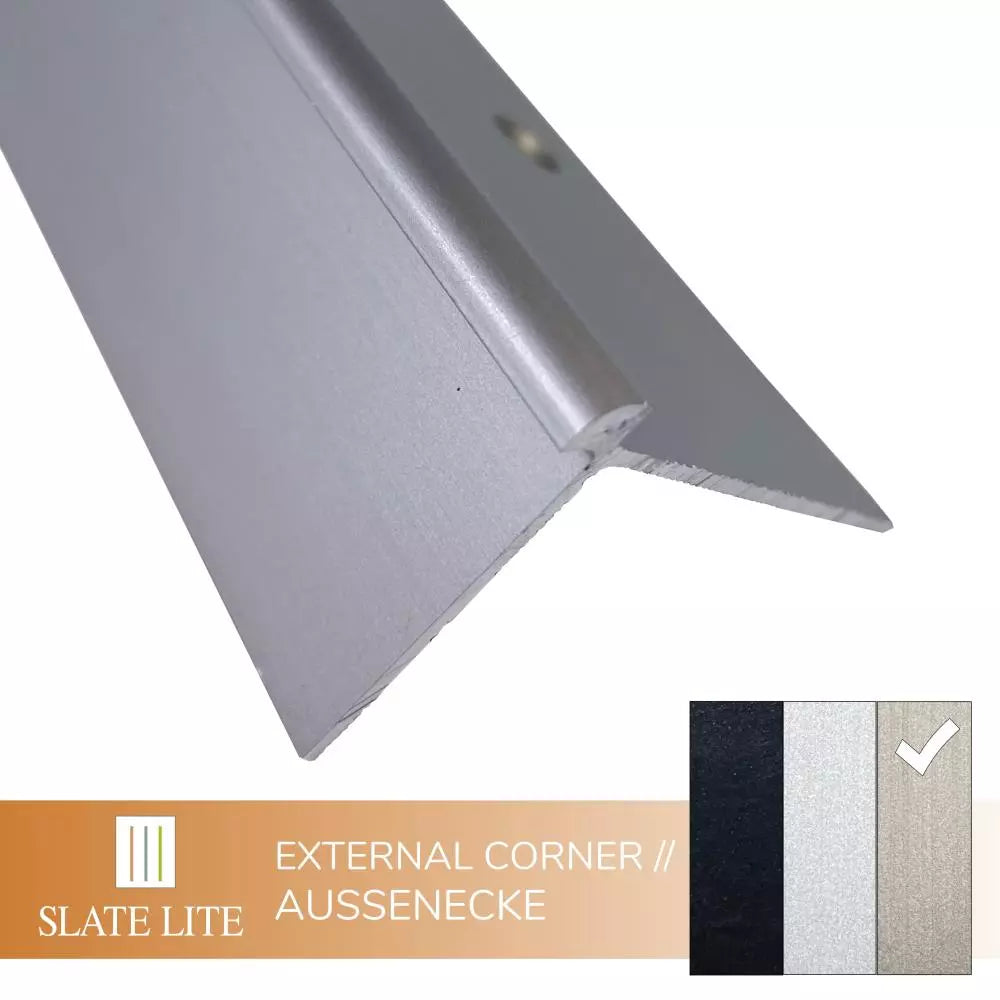 Ausseneckprofil F-Line 250cm