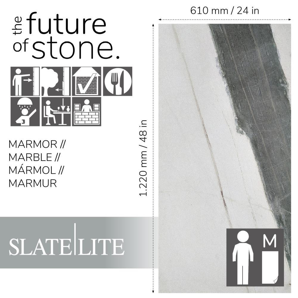 Slate-Lite Panda White 315°