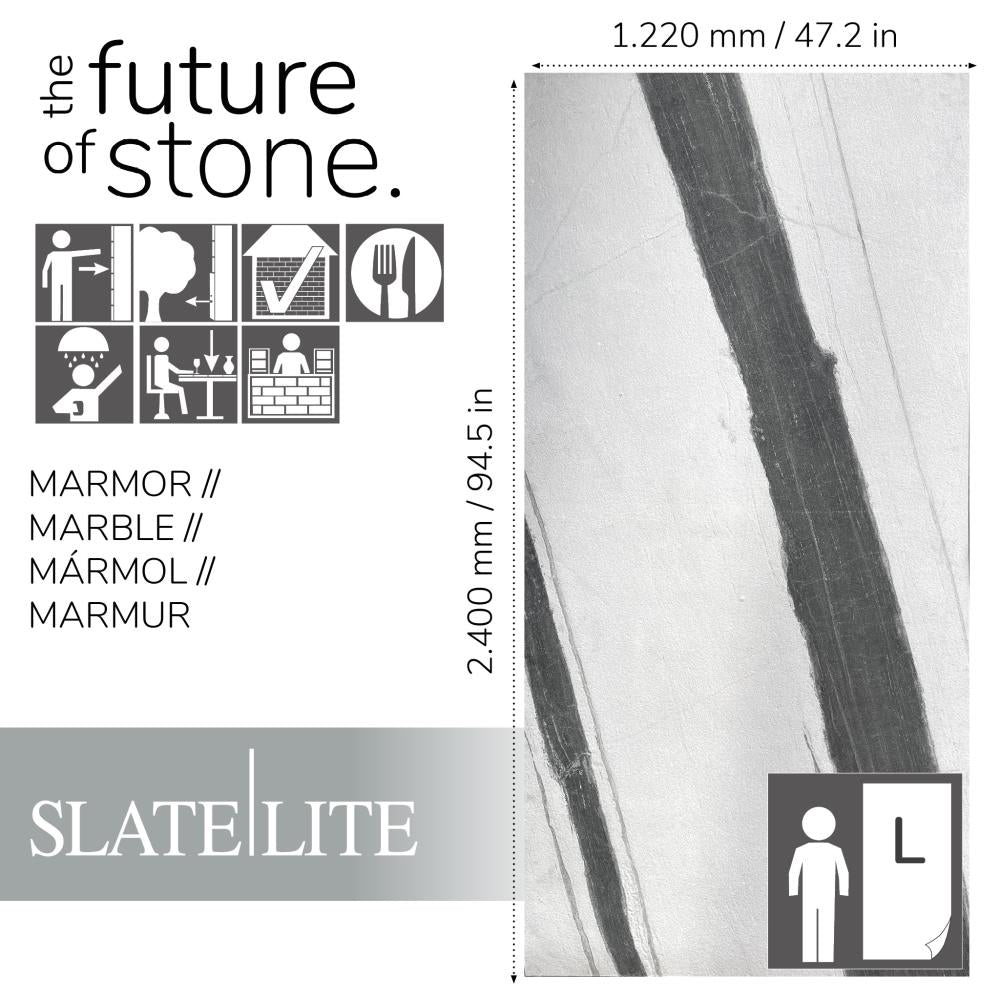 Slate-Lite Panda White 315°