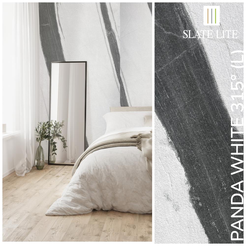 Slate-Lite Panda White 45°