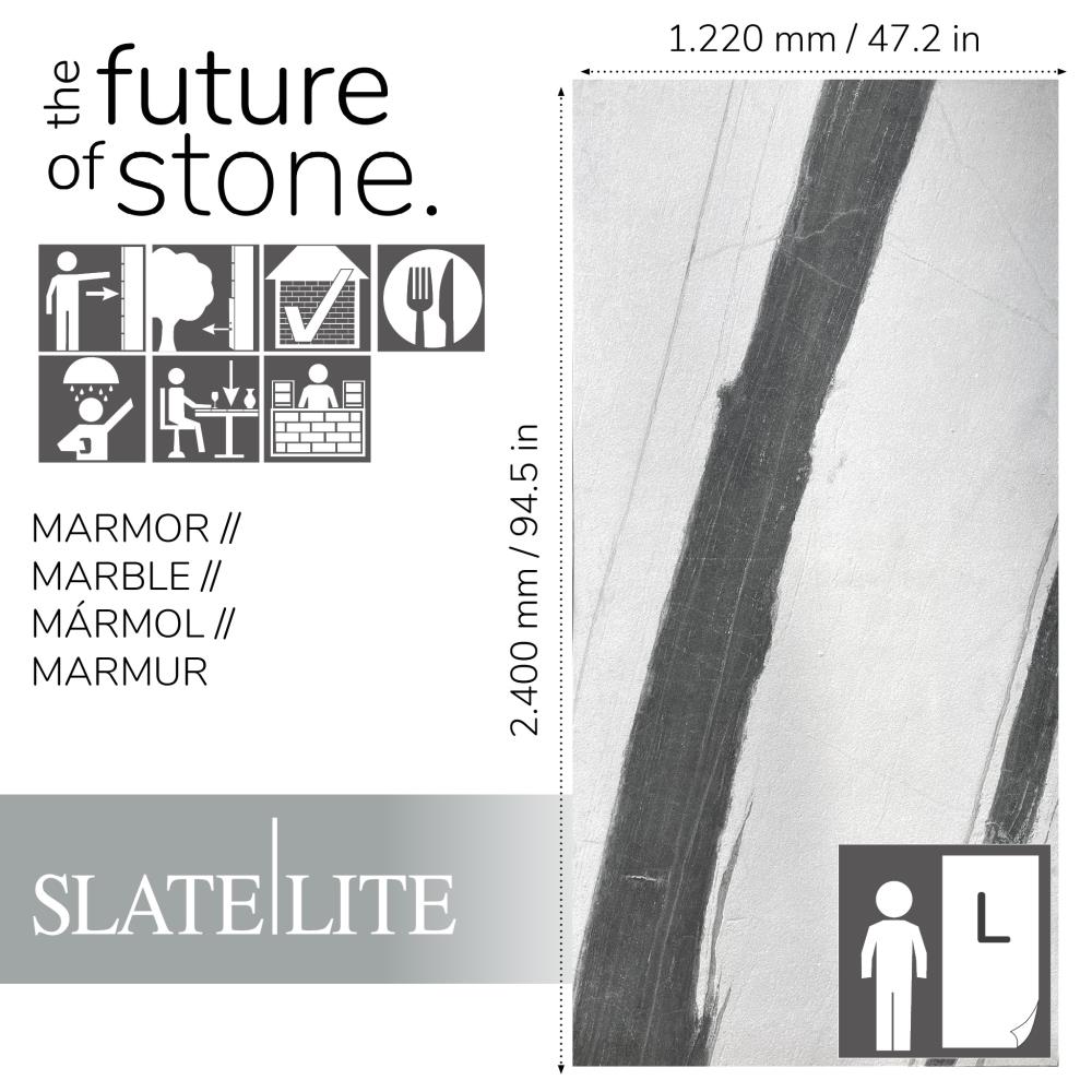Slate-Lite Panda White 45°