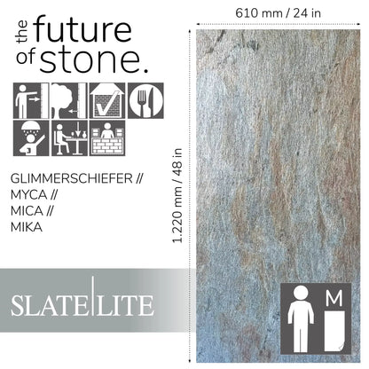 Slate-Lite Argento Auro
