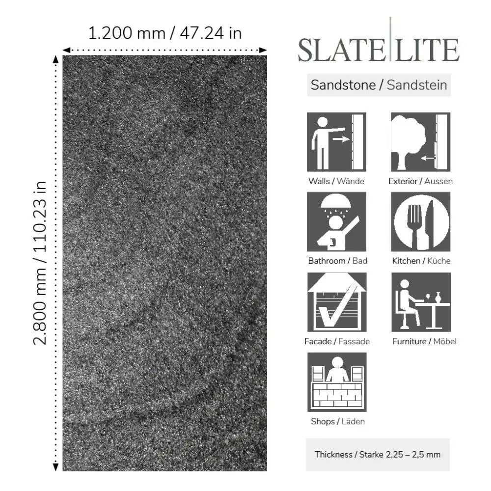 Slate-Lite Black Pearl
