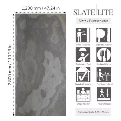 Slate-Lite California Gold