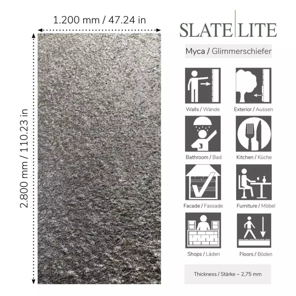 Slate-Lite Galaxy Black Pure