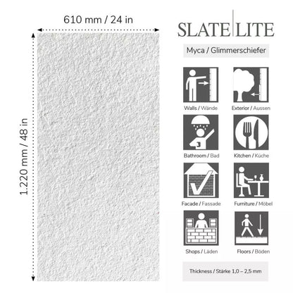 Slate-Lite Italian White