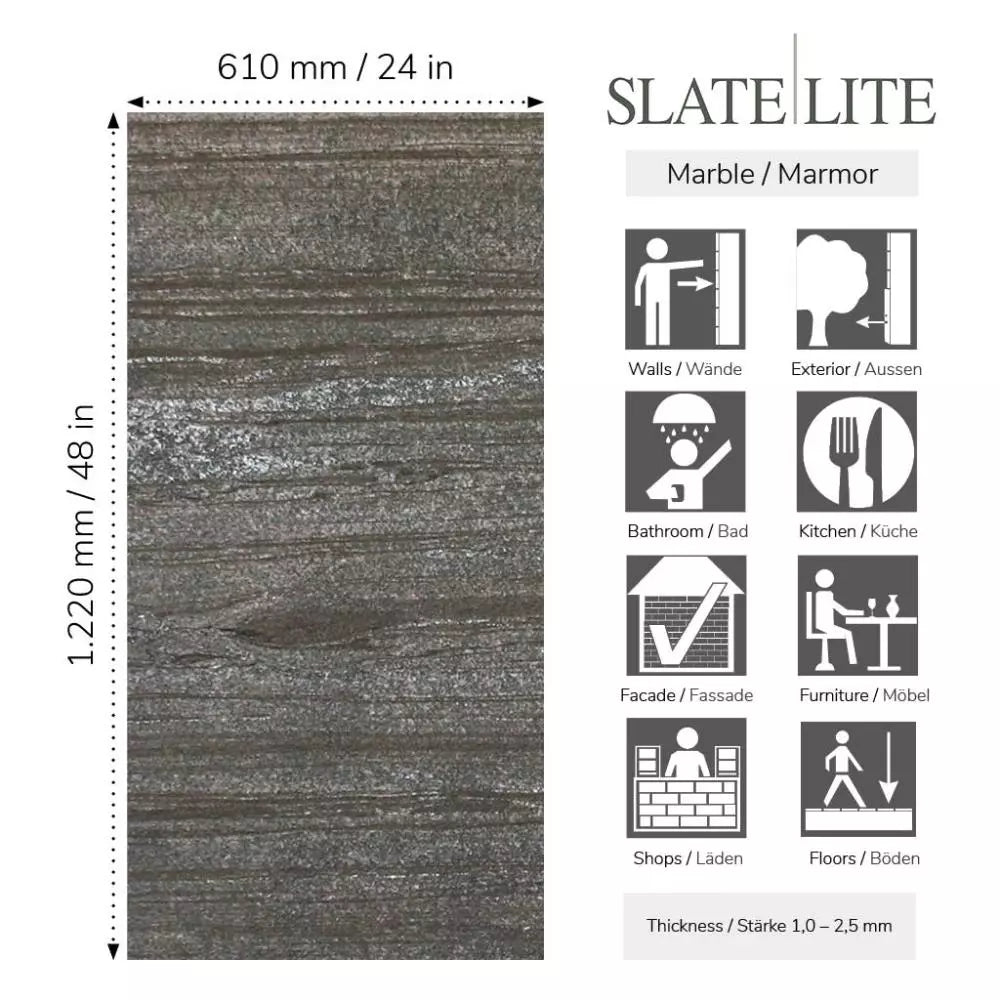 Slate-Lite Monsoon Black Horizontal